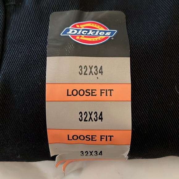 Dickies Loose Fit Double Knee Black work pants - Picture 7 of 7